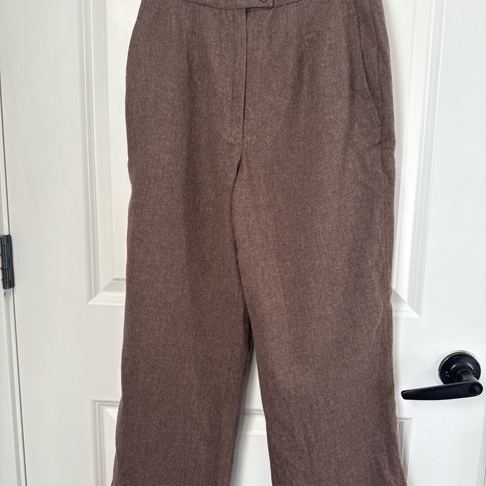 Pendleton 100% Wool Brown Trousers - image 2